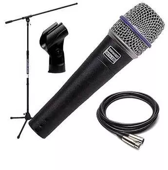 Динамический микрофон Shure BETA 57A Supercardioid Dynamic Instrument Microphone