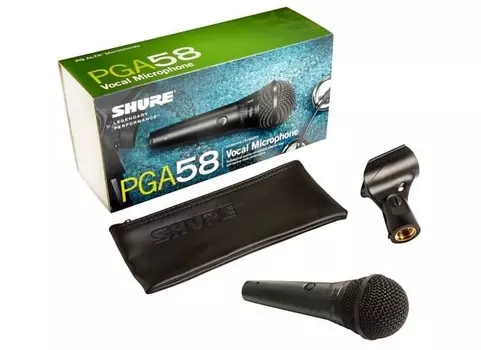 Динамический микрофон Shure PGA58-LC
