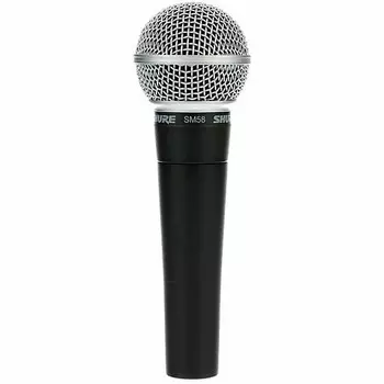 Динамический микрофон Shure SM58 Handheld Cardioid Dynamic Microphone