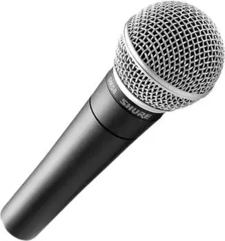 Динамический микрофон Shure SM58 Handheld Cardioid Dynamic Microphone