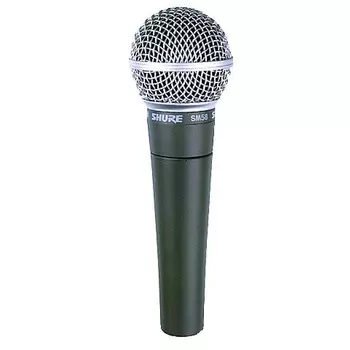 Динамический микрофон Shure SM58 Handheld Cardioid Dynamic Microphone