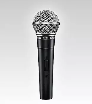 Динамический микрофон Shure SM58S Handheld Cardioid Dynamic Microphone with On / Off Switch