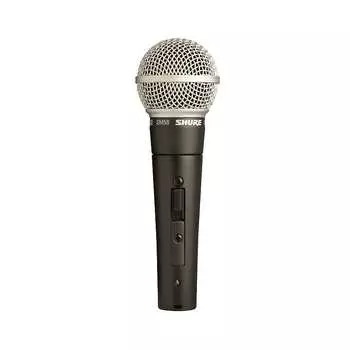 Динамический микрофон Shure SM58S Handheld Cardioid Dynamic Microphone with On / Off Switch
