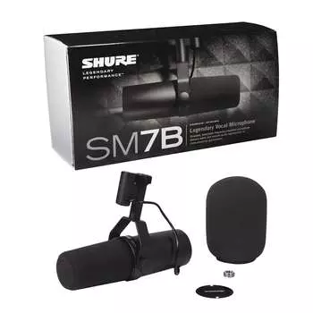 Динамический микрофон Shure SM7B Cardioid Dynamic Microphone