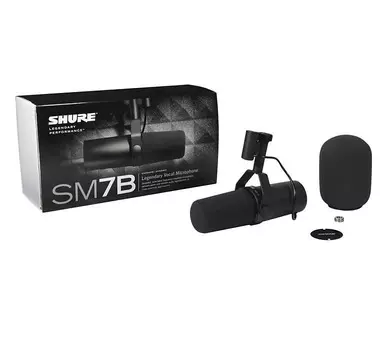 Динамический микрофон Shure SM7B Cardioid Dynamic Microphone