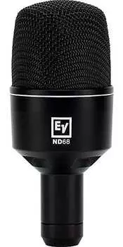 Динамический суперкардиоидный микрофон Electro-Voice ND68 Supercardioid Dynamic Bass Drum Microphone