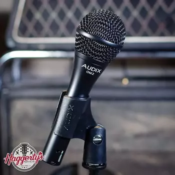 Динамический вокальный микрофон Audix OM2 Handheld Hypercardioid Dynamic Microphone