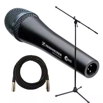 Динамический вокальный микрофон Sennheiser e945 Handheld Supercardioid Dynamic Vocal Microphone