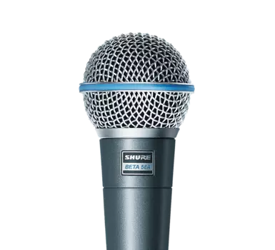 Динамический вокальный микрофон Shure BETA 58A Handheld Supercardioid Dynamic Microphone