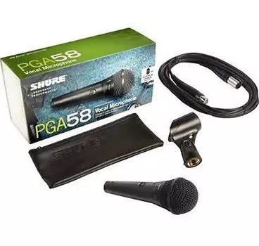 Динамический вокальный микрофон Shure PGA58-XLR