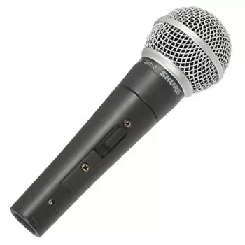 Динамический вокальный микрофон Shure SM58S Handheld Cardioid Dynamic Microphone with On / Off Switch