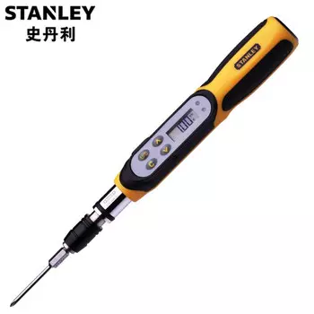 Динамометрическая отвертка Stanley с цифровым дисплеем DS-200-22, электронный цифровой дисплей, 10-200 сН.м