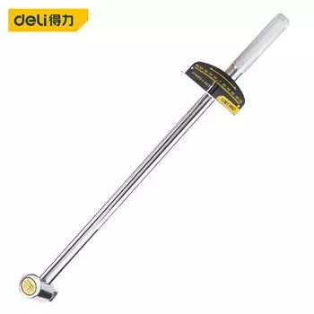 Динамометрический ключ с указателем Deli 3/4 дюйма, динамометрический ключ 0-500 Нм DL500