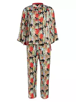 Династия Пижамы Natori, мультиколор