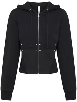 Dion Lee худи с корсетом, черный