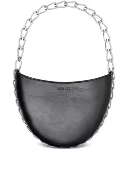 Dion Lee сумка на плечо Circle Chain, черный