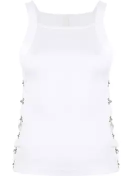 Dion Lee топ с крючками сбоку, белый