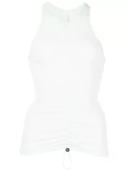 Dion Lee топ со сборками, белый