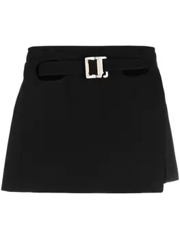 Dion Lee юбка мини с поясом, черный