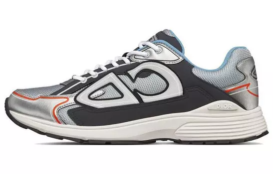 DIOR B30 Silver Dark Grey