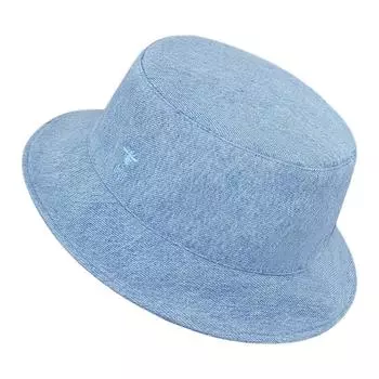 DIOR Детская хлопковая панама синего цвета