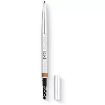 Dior, Diorshow Brow Styler, карандаш для бровей с кисточкой, оттенок 02 «Каштан», 0,09 г