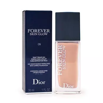 Dior, Diorskin Forever Skin Glow, осветляющая тональная основа для лица 0N, 30 мл