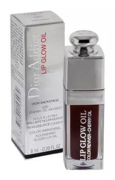 Dior, Масло Addict Lip Glow Oil, блеск для губ, оттенок 020 красного дерева, 6 мл