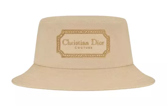 DIOR Панама мужская желтая