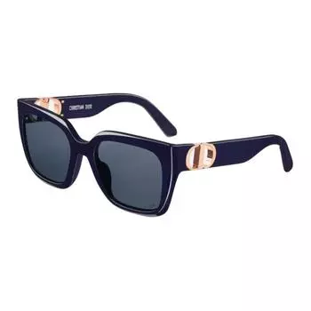 DIOR Солнцезащитные очки квадратной формы из ацетата, женские, синие