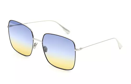 DIOR Солнцезащитные очки унисекс с металлической оправой, черные, синие