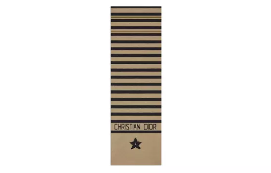 DIOR Вязаный шарф унисекс коричневые