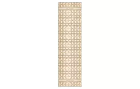 DIOR Женская шаль из шелка и полиамида, светло-желтого цвета