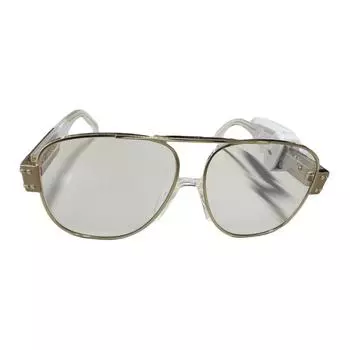 DIOR Женские оправы для очков-авиаторов, цвет «золото», можно посмотреть на официальном сайте