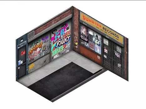 Диорама Cityscape: NYC 1/12 Scale Diorama Scene Diorama Prints