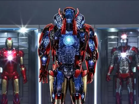 Диорама Iron Man 3 DS004D51 Iron Man Mark VII (Open Armor Ver.) 1/6 Scale Collectible Diorama Hot Toys
