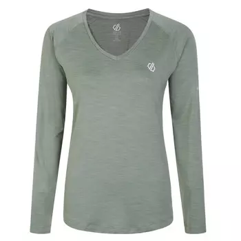 Discern женская беговая рубашка с длинными рукавами DARE 2B, цвет gruen