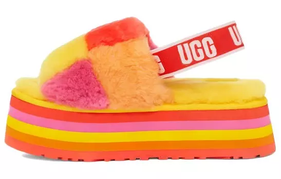 DISCO Slide женские желтые/красные Ugg