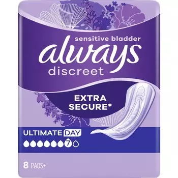 Discreet Incontinence Ultimate Tag Always, 8 шт.