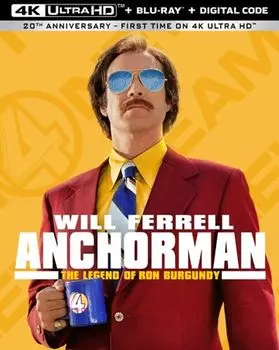 Диск 4K UHD Anchorman: The Legend Of Ron Burgundy