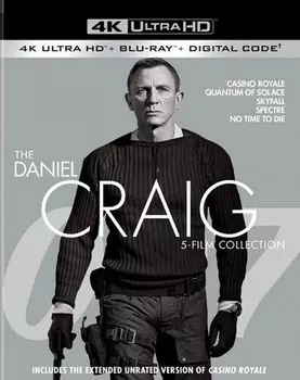 Диск 4K UHD James Bond: Daniel Craig 5-Film Collection