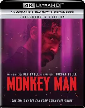 Диск 4K UHD Monkey Man [2024]