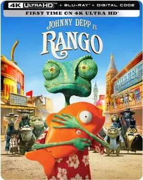 Диск 4K UHD Rango [2011] (Steelbook)