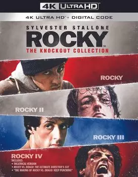 Диск 4K UHD Rocky: The Knockout Collection (4-Film)