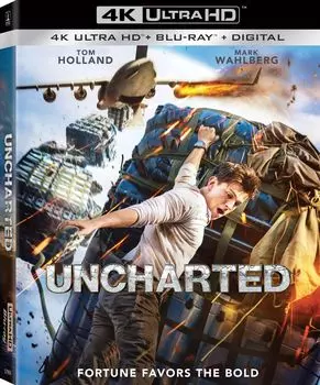 Диск 4K UHD Uncharted [2022]