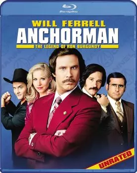 Диск Blu-ray Anchorman: The Legend Of Ron Burgundy