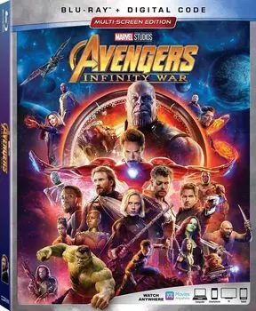 Диск Blu-ray Avengers: Infinity War [2018]