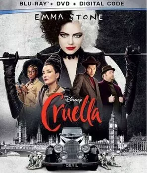 Диск Blu-ray Cruella [2021]