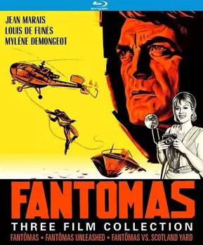Диск Blu-ray Fantomas: Three Film Collection
