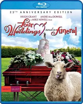 Диск Blu-ray Four Weddings & A Funeral (25th Anniversary Edition)